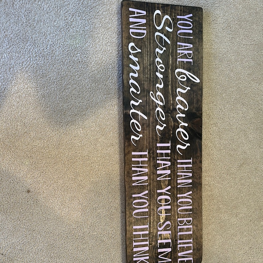 Inspirational Wooden Wall Art